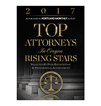 2017 Top attorneys rising stars logo